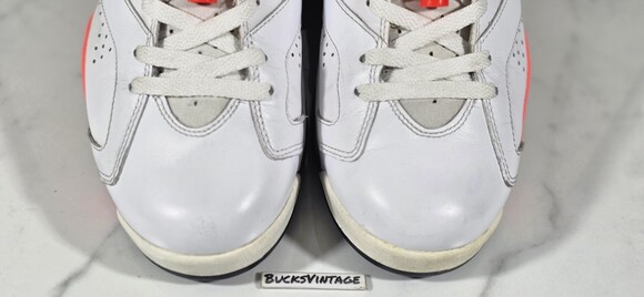 Nike Air Jordan 6 Retro White Infrared OG 2014 Mens Size 8.5 Vintage Rare VI main image 6